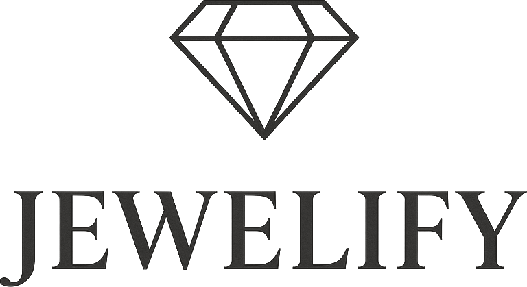 The Jewelify logo: a line-drawn diamond above the wordmark.