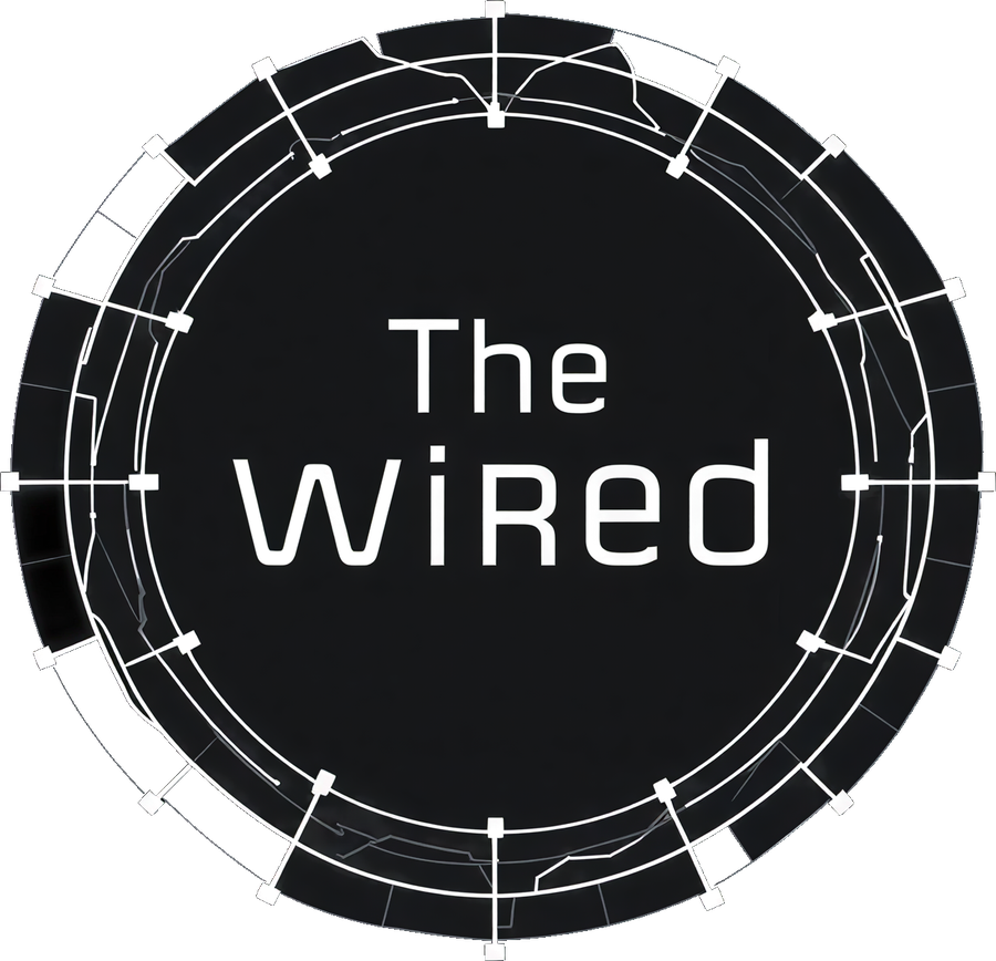 The Wired logo: a wired ring around the wordmark.